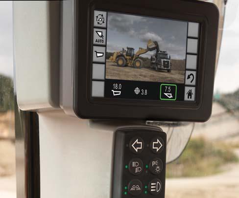 Cat Production Measurement System Cat Production Measurement provides on-the-go payload weighing through the standard touch-screen display so operators can deliver exact loads with confidence and