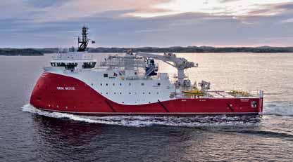 Siem Moxie Windpark Infi eld Support Vessel for Siem Offshore, Kristiansand, Norway