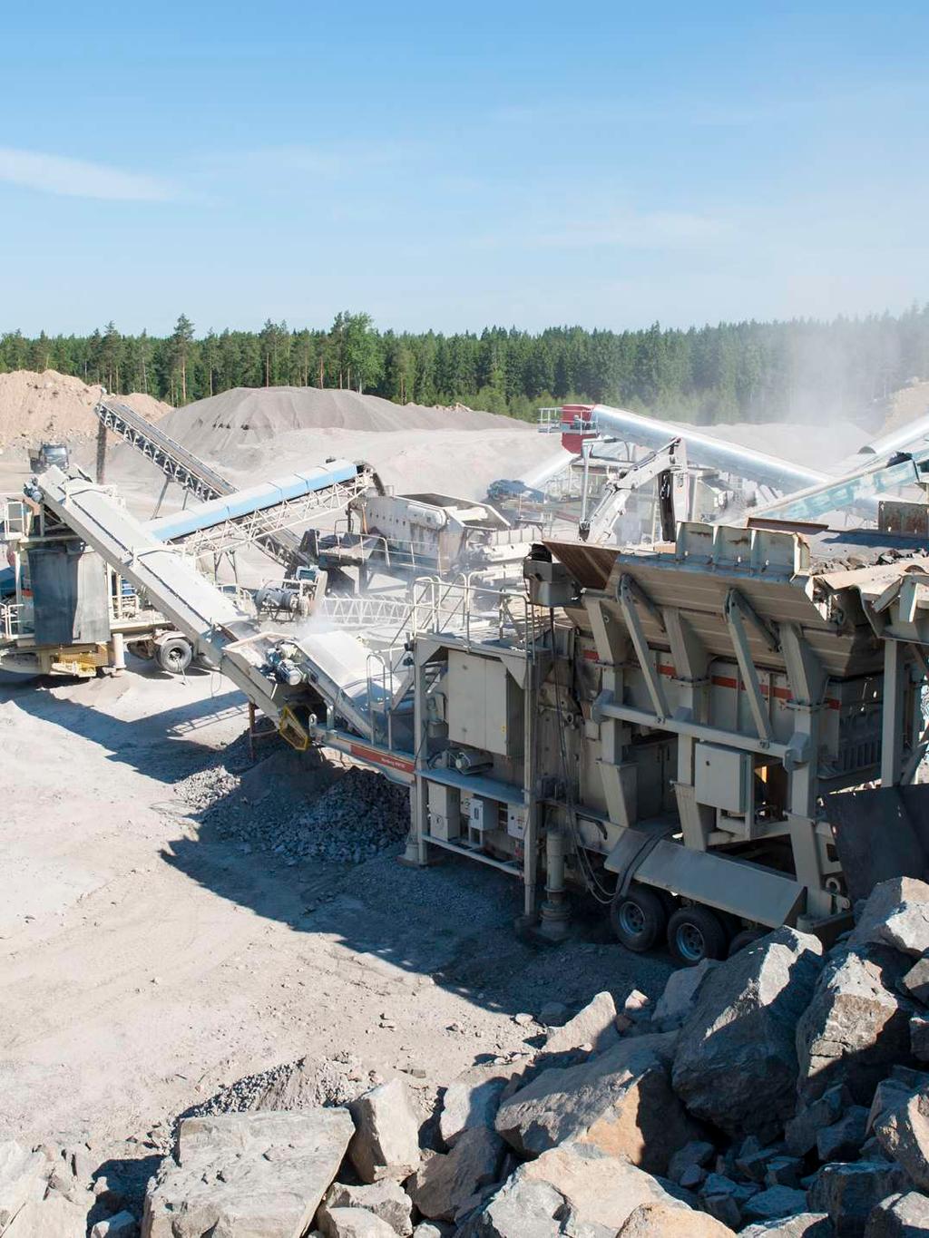 Nordberg NW Series Complete plants The Nordberg NW Series portable plant allows you the use of various crushing and screening operations: from a single, stand-alone unit to two-, three-, even