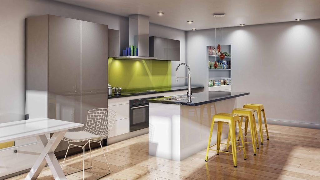 DESIRE DOORS The DESIRE Painted range offers a variety of choices and combinations allowing you to personalise your new dream kitchen.