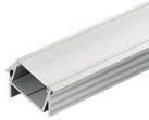 Aluminum Profiles Angled and Recess Mounted 19 (3/4") 5 (1") 1.5 (7/3") 16 (5/8") 11 (7/16") 19 (3/4") Profile, angled mounted L x W x H: 500 x 1.