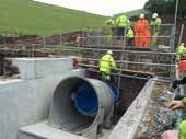 ENGINEERING AND SITE SOLUTIONS CASE STUDIES GLENFIELD FREE DISCHARGE SUPPLIED TO WELSH WATER DAM Ystradfellte Dam and spillway was built in 1914.