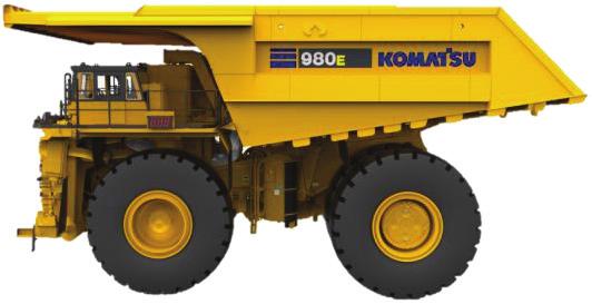 Introduction of Products Electrical Dump Truck 980E-4 Tom Wisely Jeff Seiwell Doug Surrat Komatsu identified a product gap in the large truck market.