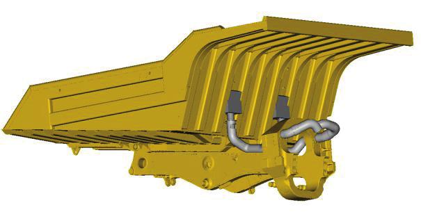 3 Gradeability Chart The true 400 t payload allows the mine to operate a mixed fleet of trucks with one shovel size to achieve optimal loading and hauling.