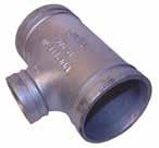 ROLL GROOVE FITTINGS Roll Groove Equal Tee STD PINTED GLVNISED ROLL GROOVE EQUL TEE STD METRI SIZE RGT040S RGTG040S 40 70 0.9 RGT050S RGTG050S 50 82.5 1.