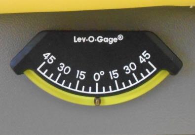 Angle gauges have been included on both the head and the leg sections of the Learning Station.