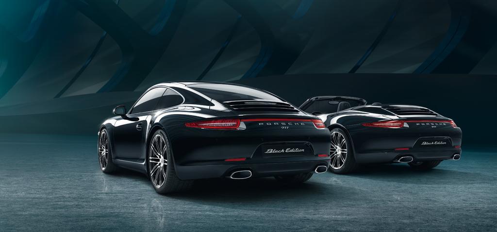 Let yourself be driven by the experience. Not by the weather. 911 Carrera 4 Black Edition models the engine. When you distribute the performance of a 3.