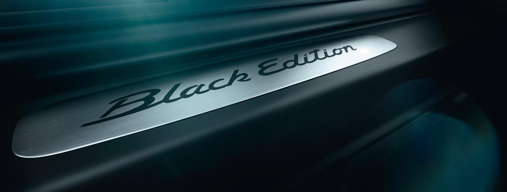 Contents Black Edition concept 4 Boxster Black Edition 6 Equipment 10 Engine 12 911