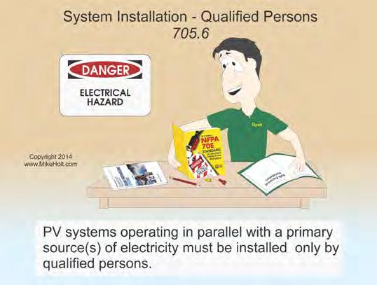 10 Directory of Power Sources A directory is required at each dc PV system disconnecting means, ac disconnecting means for mini- and micro-inverters, and service disconnecting means showing the