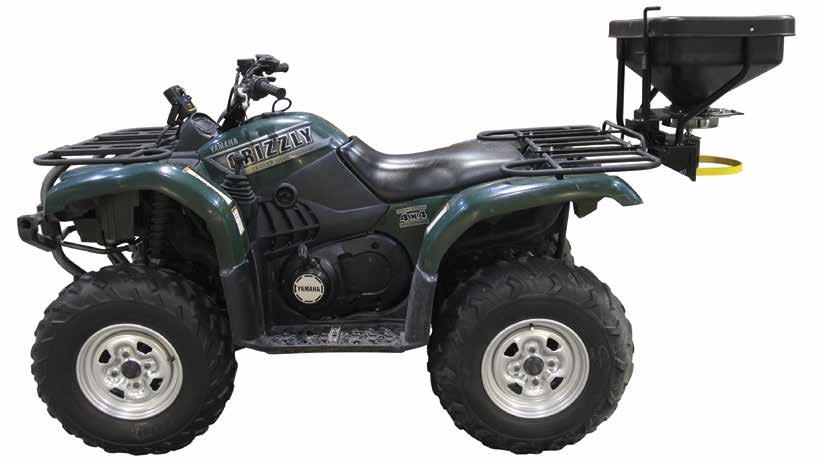 DRY MOUNTED ON AN ATV MOUNTED ON A
