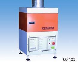 KEMPER Filter-Cell The KEMPER Filter-Cell is a highly compact, stationary filter unit for use on extraction hoods, evacuation tables and production systems.