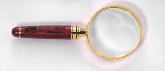 5545 Rosewood Magnifying Glass