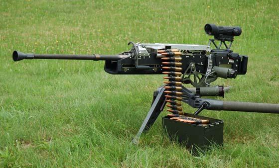 Additional Near Term Solution: Lightweight/Low Recoil 50 Cal Machine Gun Description: Lightweight, Low Recoil, 2-man Portable, Vehicle And Ground Mounted.