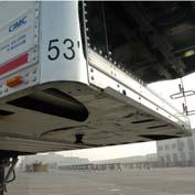 Logistic E-Track Single Row Recessed Recessed Dome Light