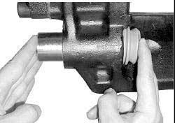 Work Sequences Figures 6 7 Release the bolts 6, 7 with a male socket (Table 1, Position IV) and separate the caliper 1