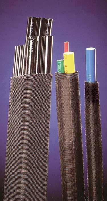 anti-abrasion SLEEVE This very tough textile sheath is particularly suitable for the hydraulic and pneumatic