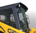 Gehl understands this and provides a large operator s compartment