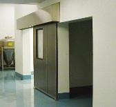 Pass door panic devices can be mortised for use on the wall side of the fire door, allowing for double egress.