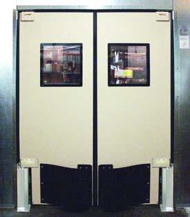 Cooler Doors 08 38 00 / ELI BuyLine 2989 These gasketed doors are designed for walk-in coolers and refrigerated processing areas.