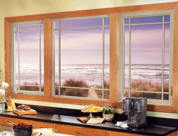 Window FraM SPCIFICs All JLD-WN Premium Atlantic Vinyl window frames are assembled utilizing fusion-welded technology for added strength and durability.