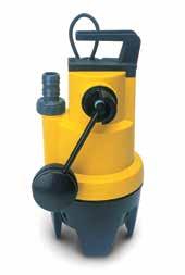 Vigilex Drainage Submersible pumps, Vortex system for sewage water Drainage of sewage and dirty water, in domestic installations, operation in septic tanks and small purifying installations.