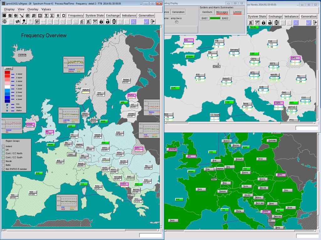 ENTSO-E Awareness System (EAS) Go-live in April 2013, but building on decades of TSO cooperation A pan-european view of the network
