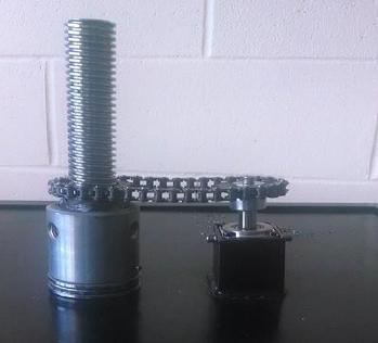 The power screw is a device used in machinery to change angular motion into linear motion. It is usually to transmit power.
