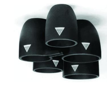 STARBIDE Crucibles DESCRIPTION STARRBIDE s a high quality tar-bonded silicon carbide crucible. STARRBIDE is an established product with a proven trackrecord through extensive worldwide sales.