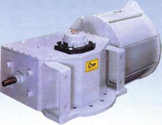 PNEUMATIC ACTUATORS BIFFI Biffi-Morin Series B and C actuators are constructed of ductile iron housing and end caps, 17-4 stainless steel yoke, with either 316 stainless steel barrels for the Series
