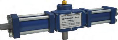 HYDRAULIC ACTUATORS BIFFI Biffi-Morin Series HP Series HP actuators are constructed of ductile iron housing and end caps, 17-4PH stainless steel or ductile iron yoke with steel barrels with Xylan