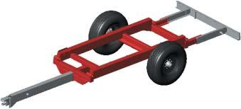 Quality - It s Built In Trailer Features Single pole tongue allows for a tight turning radius. Trailer constructed of heavy-duty tubular steel with built in scale mountings.