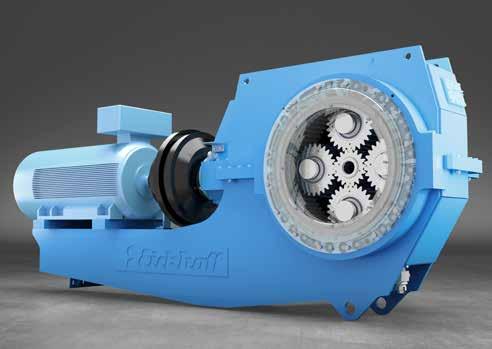 Therefore, Eickhoff gearboxes are especially popular for applications in clinker mills in the cement industry, stretch