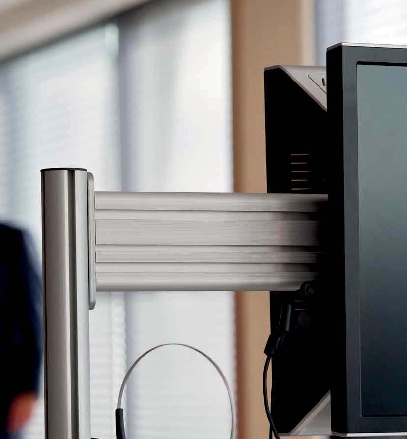 FLAT SCREEN TOOLBARS MONITOR TOOR MOUNTS Flat screen desk mounts Flatscreen bureausteunen Monitor