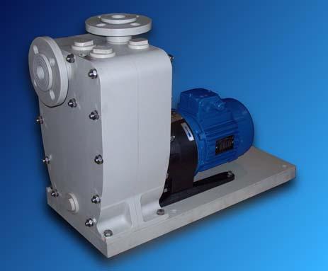 All non metallic wet-end components are injection moulded and/or machined from block material.