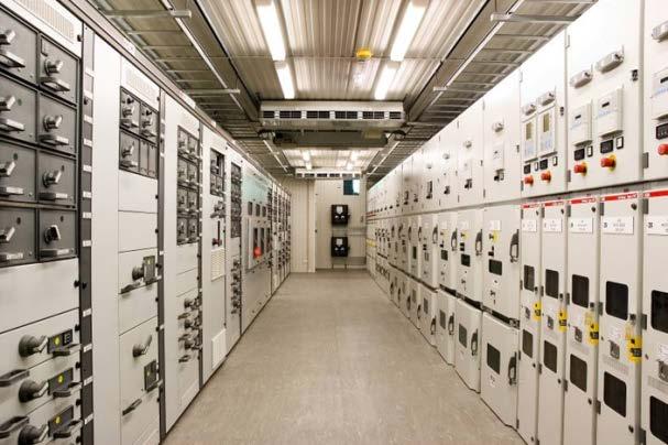 voltage switchgear as well as electrical auxiliary equipment.