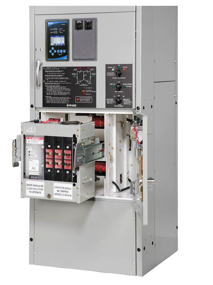 Instructional Booklet Page 4 Effective: March 2015 Up to 400 amps (600 Vac Max) ATC-300+/ATC-900 Contactor Open/Closed 1.2.1 Transfer Switch Types Open/closed transition bypass isolation type automatic transfer switches consist of four basic elements.