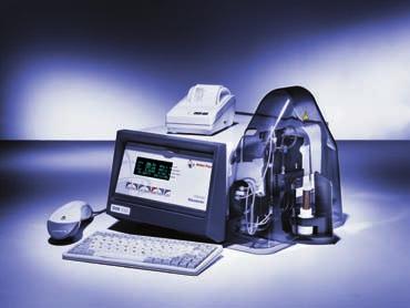 uses a an advanced filling system that adapts automatically to the sample viscosity Concentric cylinder measuring system High-precision thermoelectric temperature control and Pt-100 probe 15 to 105 C