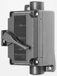 Two-point contact arms. One-piece contact carrier. UL508 and culus Listing of individual device and assembled device within enclosure. Heavy-duty zinc-plated steel strap.