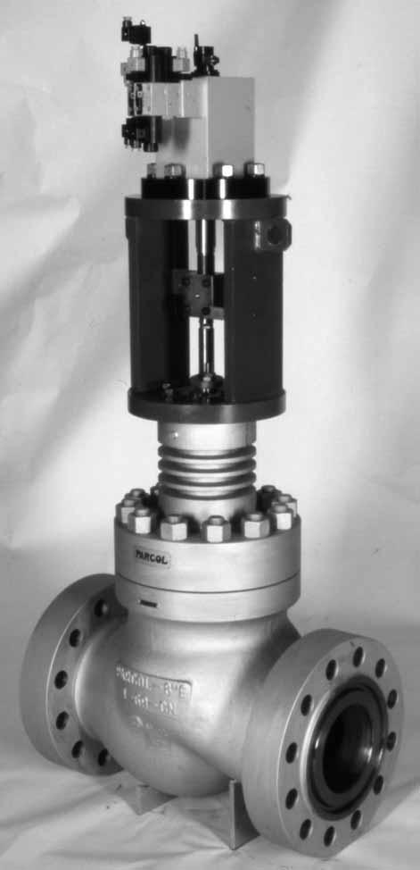 -9 SERIES ONTROL VALVES FEATURES OF SERIES -9 ONTROL VALVES large free-flow passages with smooth body contour and no dead zones.