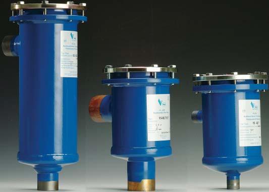 The 48 series of replaceable filter core driers is suited to liquid and suction line applications