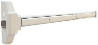 Low Profile Exit Devices & Trims PD921 Series Rim & Vertical Rod Exit Devices PD921R AL Designed for commercial interior and exterior doors where panic exit devices are required by code or local