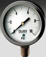 Industrial Gauges Low Pressure Gauges Model 25PP 40PP 40SC 60SC Low Pressure Gauges 25PP and 40PP Capsule Type Pressure Gauges are applied to measure low and extremely low positive or negative