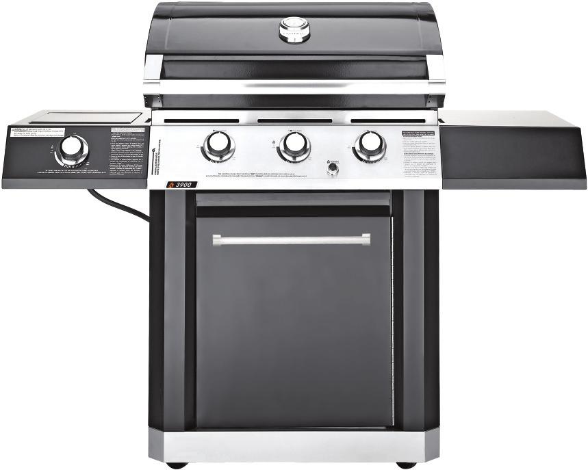 CENTRO 3900 ssembly Manual -626- (G06) Propane -6-2 (G09) Natural Gas LIMITED -YER WRRNTY Read and save manual for future reference. ssemble your grill immediately.