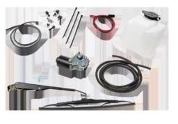 Part Number 1001224104 Complete kit includes windshield drilling template for ease of