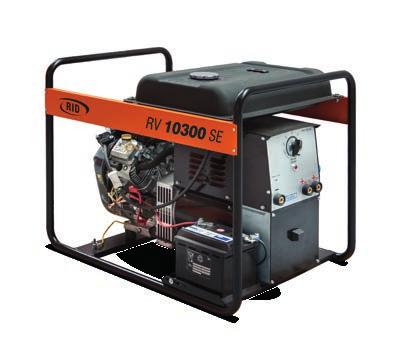 WELDING GENSETS Operating reliability and low maintenance are the distinguishing qualities