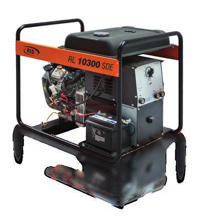 10 kva PORTABLE WELDING GENSETS WITH 300A DC WELDING CURRENT RV 10300 SE RL 10300 SDE TECHNICAL DATA: TYPE RV 10300 SE RL 10300 SDE Order number 717033 717043 Generator type synchronous synchronous