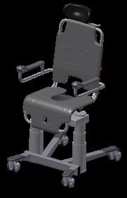 EZ1000 BATTERY-OPERATED SHOWER CHAIR The EZ1000 is designed to offer a safe experience for the patient thanks to