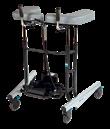 MANUAL Manual Walkers are great for the user who needs a good individually adaptable walker but does not need to adjust the height very often and has no need of assistance from a power rise actuator.