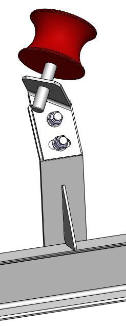 Sele 14. Ülemine juhtrullik Sele 15. BeltPilot BeltPilot tsentreerib tagasijooksvat linti ilma, et ta kulutaks linti ja ei lase lindil kanduda külgedele.