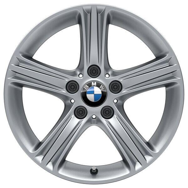 Wheels Wheel Overview 17" Light Alloy Wheels Star-spoke Style 393 with All-Season Tires 320i